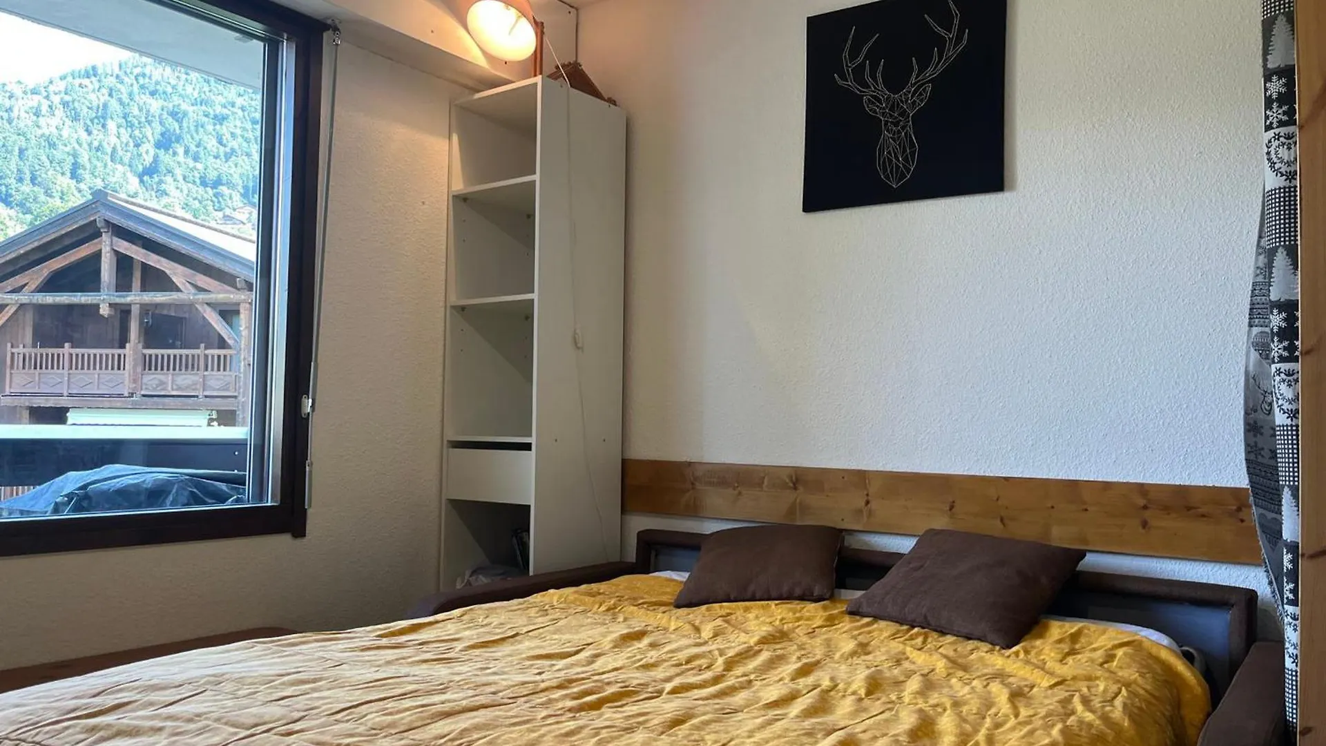 Апартаменты Chaleureux Studio Centre Samoens, Balcon, Proche Commodites Et Skibus - Fr-1-624-83